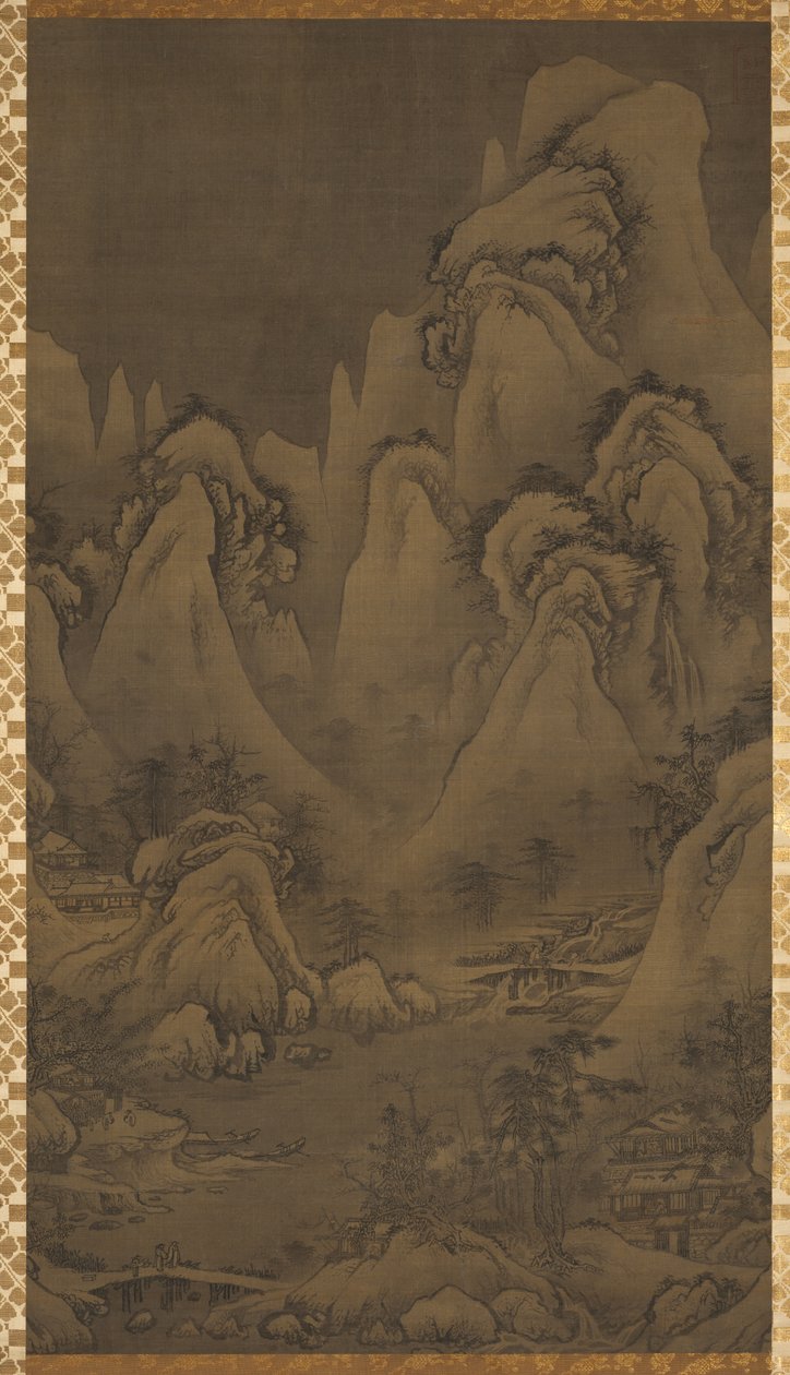शीतकालीन लैंडस्केप, 1500s। द्वारा Yeoseol