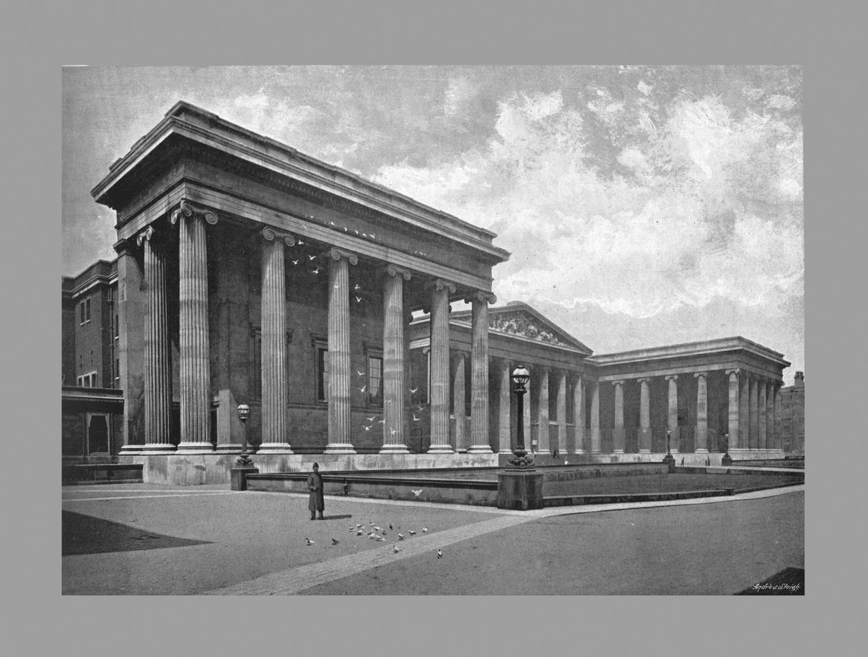 ब्रिटिश संग्रहालय, लंदन, c1900 द्वारा यॉर्क और बेटा