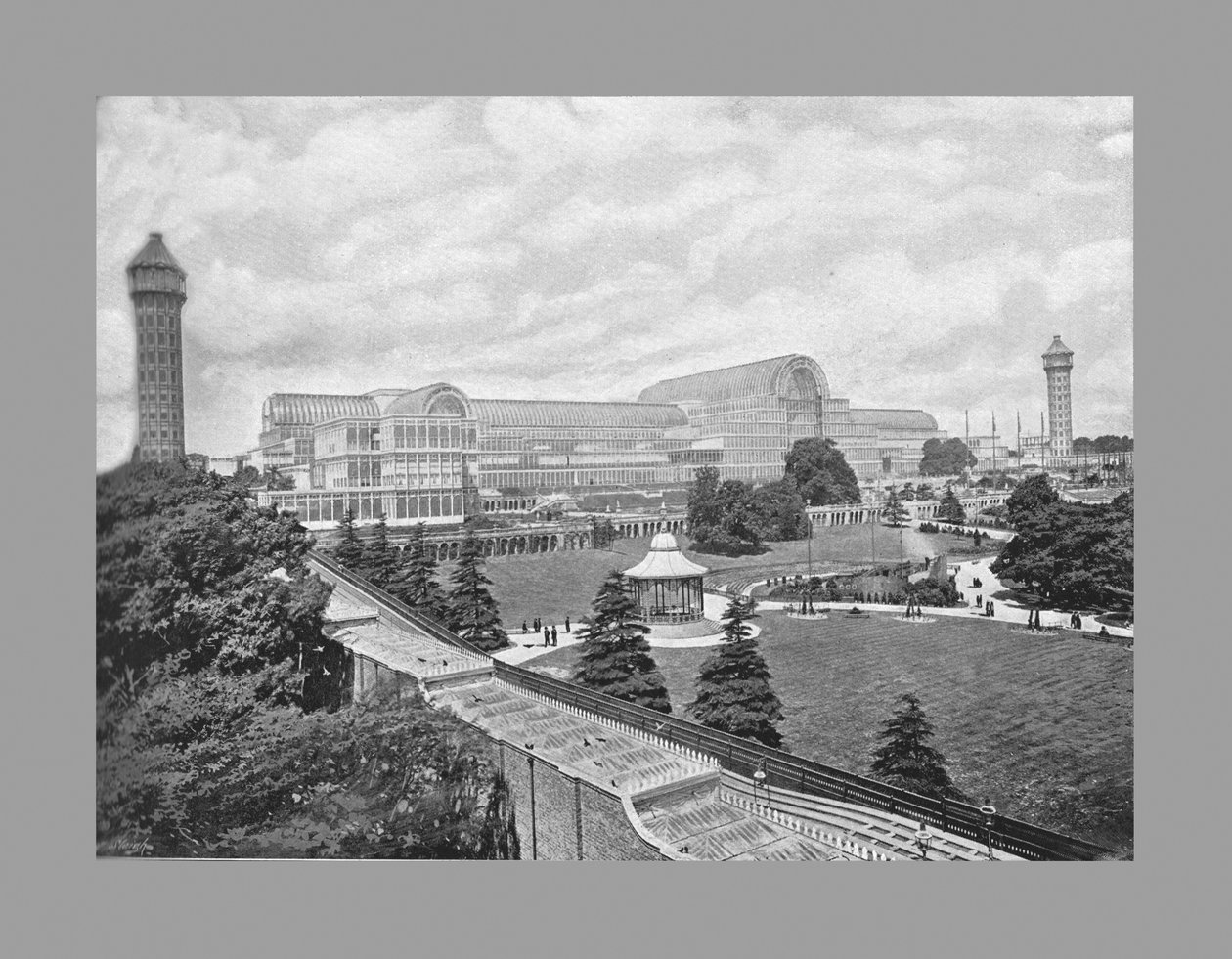क्रिस्टल पैलेस, लंदन, c1900 द्वारा यॉर्क और बेटा