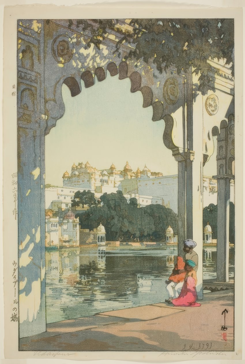 उदयपुर कैसल (उदयपुर नो शिरो) द्वारा योशिदा हिरोशी