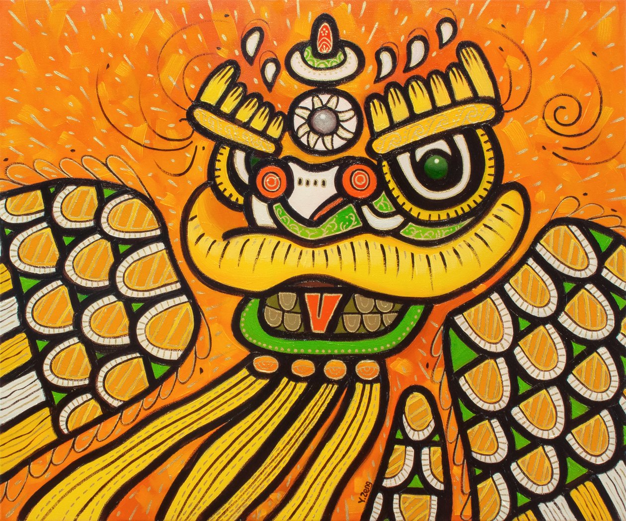  द्वारा यू ज़ेंग