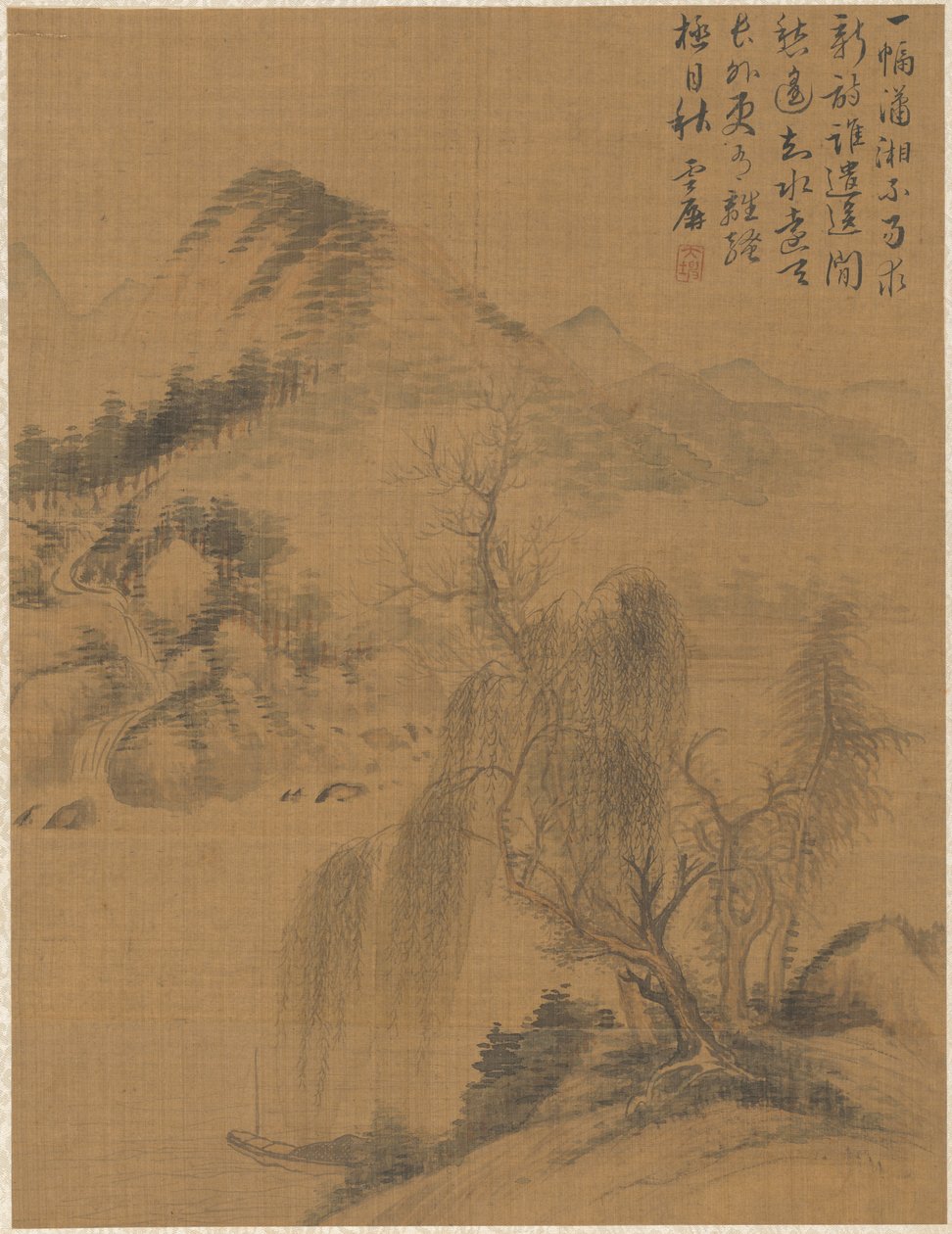 लैंडस्केप, 1775। द्वारा झाई डाकुं