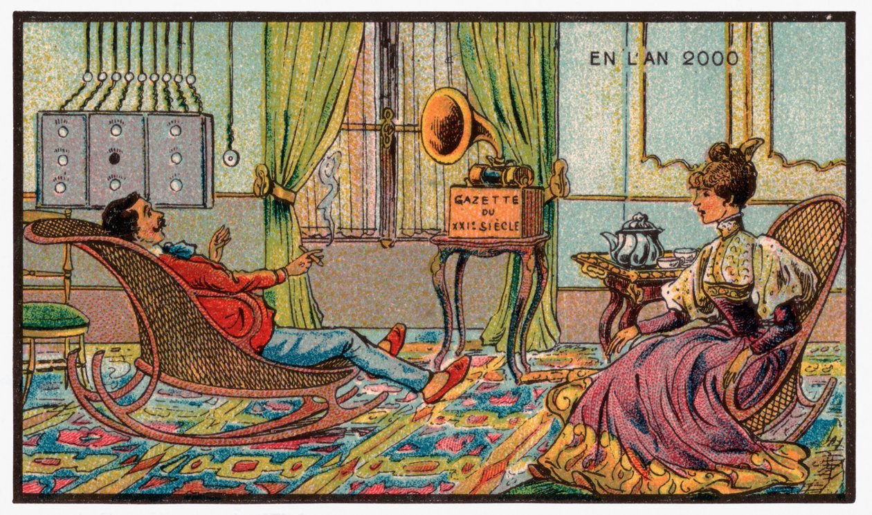 एक ग्रामोफोन, c.1910 द्वारा . .