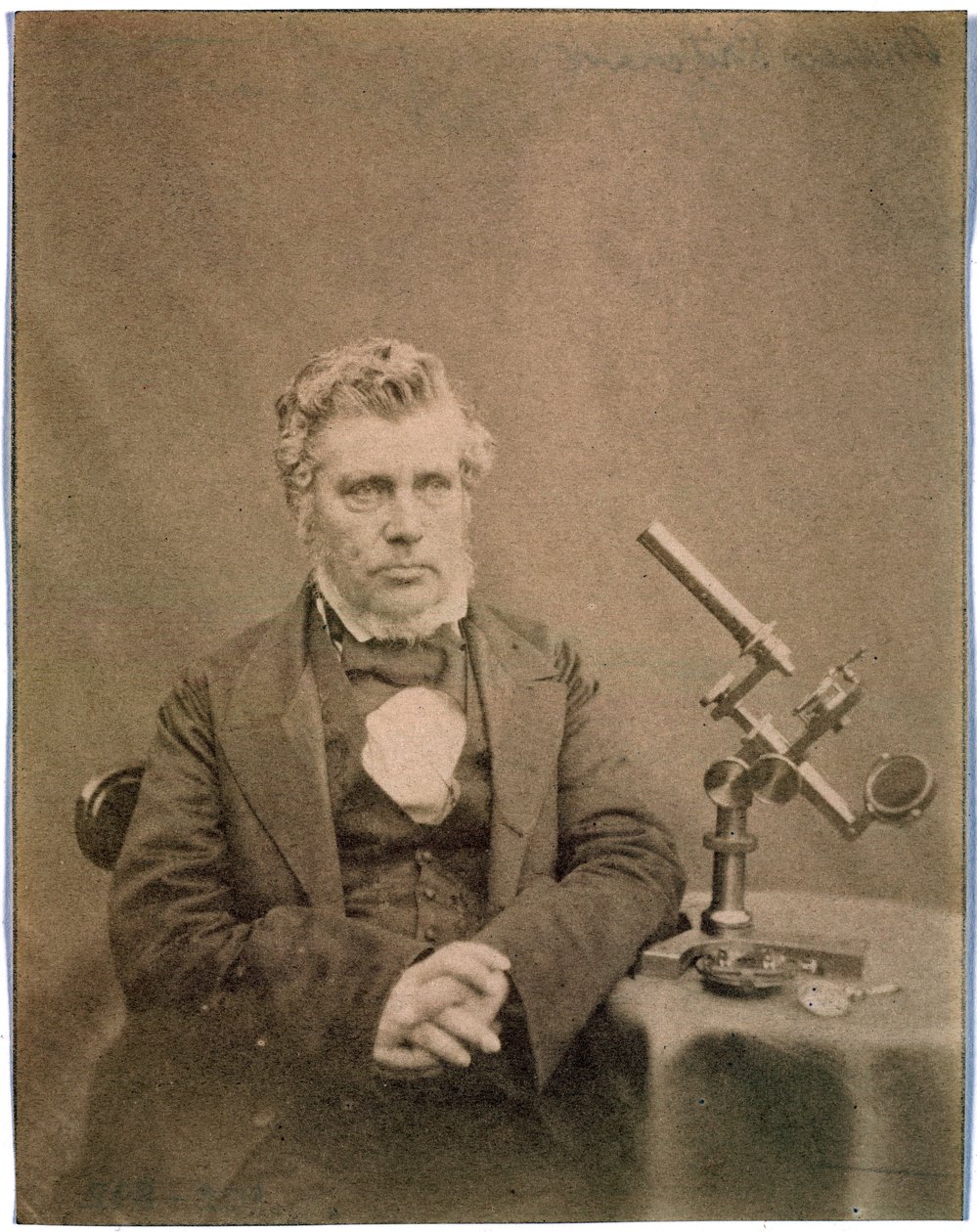एंड्रयू प्रिचर्ड, अंग्रेजी ऑप्टिशियन, c 1850s द्वारा फ्रेडरिक (एटीआर) बरनार्ड