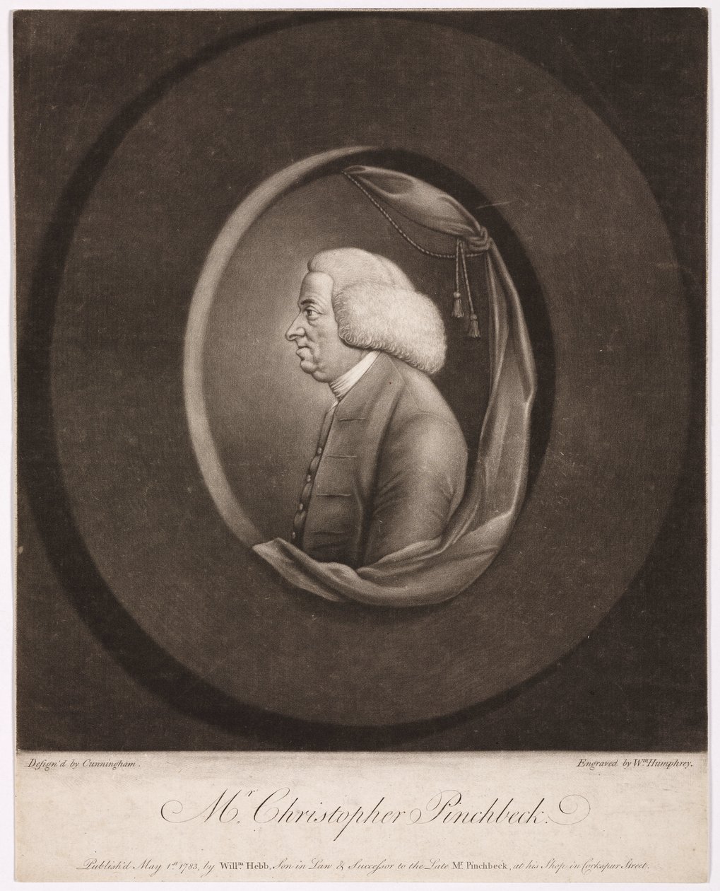 क्रिस्टोफर पिंचबेक, अंग्रेजी घड़ी निर्माता और टॉयमेकर, c 1730 द्वारा फ्रेडरिक (एटीआर) बरनार्ड