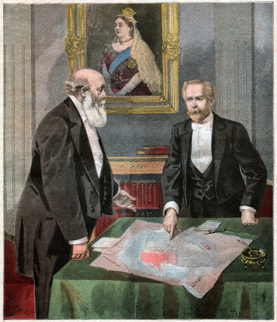 Entente Cordiale: पॉल कैंबोन और रॉबर्ट गस्कॉयने-सेसिल, लॉर्ड सैलिसबरी द्वारा . .