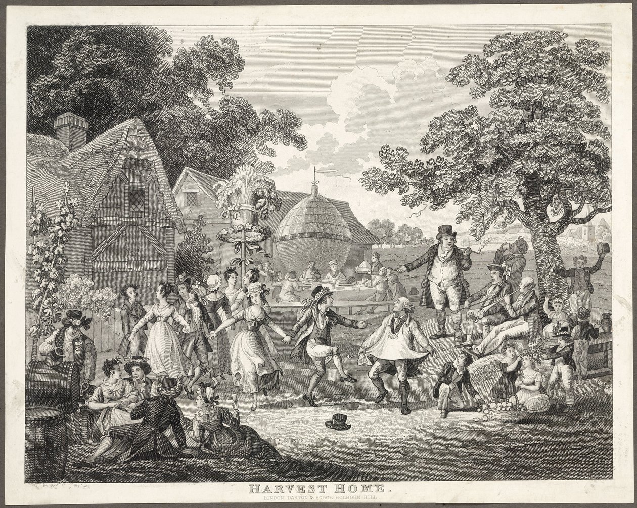 'हार्वेस्ट होम', सी 1810-1820 द्वारा फ्रेडरिक (एटीआर) बरनार्ड
