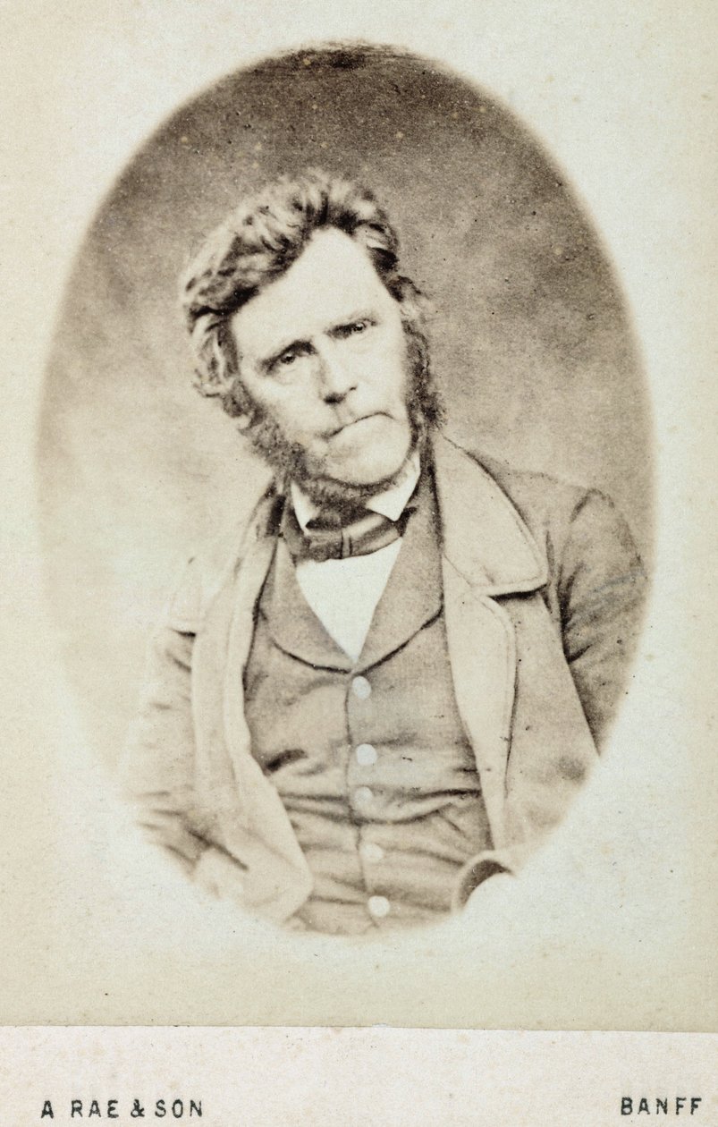 ह्यूग मिलर, स्कॉटिश भूविज्ञानी, c 1850s द्वारा फर्डिनेंड जॉर्ज वाल्डमुलर