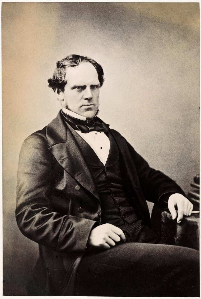जॉन रैम्सबॉटम, अंग्रेजी रेलवे इंजीनियर, सी 1850 द्वारा फ्रेडरिक (एटीआर) बरनार्ड