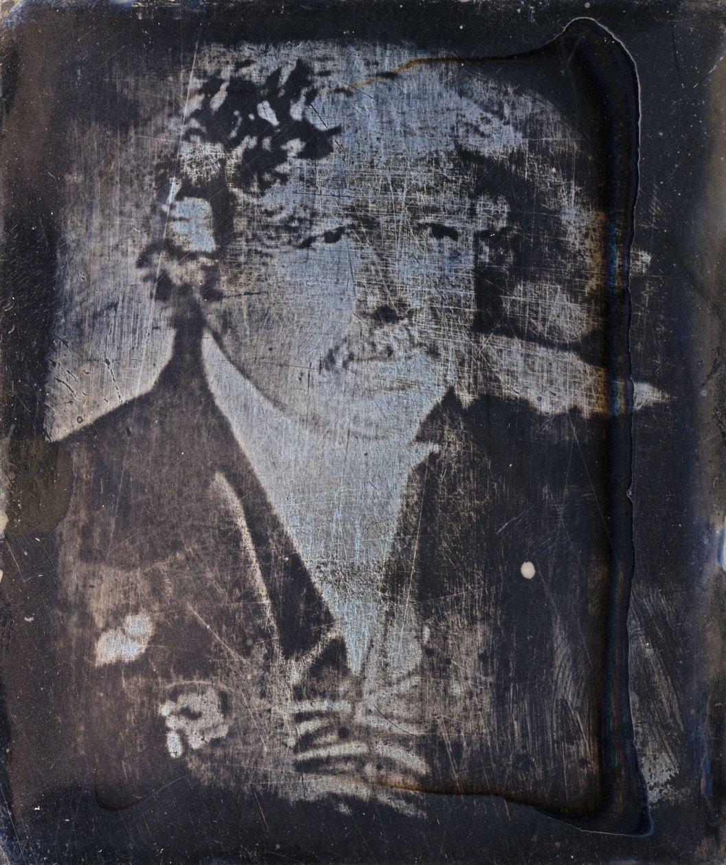 लुई जैक्स मैंडे डागुएरे, फ्रांसीसी फोटोग्राफी अग्रणी, सी 1840s द्वारा फ्रेडरिक (एटीआर) बरनार्ड