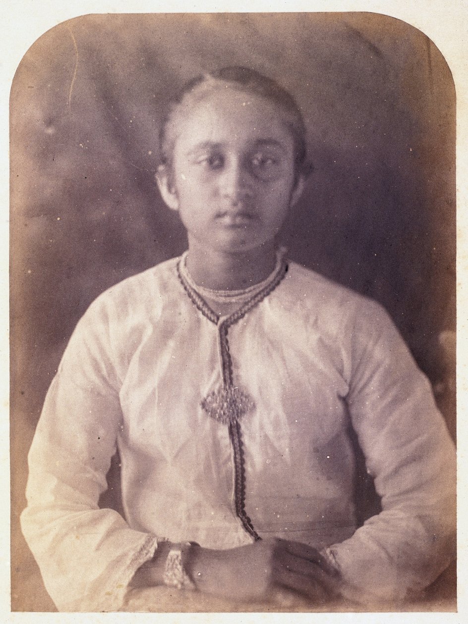 एक युवा महिला का पोर्ट्रेट, सीलोन, सी 1875 द्वारा फर्डिनेंड जॉर्ज वाल्डमुलर