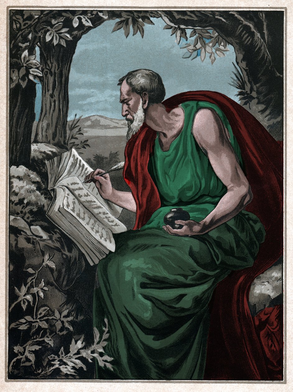 सेंट मैथ्यू, लगभग 1900 (उत्कीर्णन) द्वारा . .