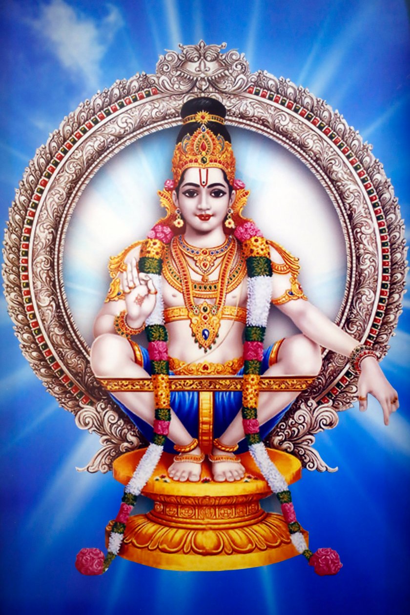 शिव हिंदू मंदिर। हिंदू भगवान विष्णु की तस्वीर। दुबई। संयुक्त अरब अमीरात। द्वारा . .