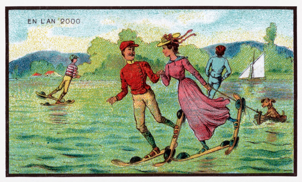 वाटर स्केट्स, c.1910 द्वारा . .