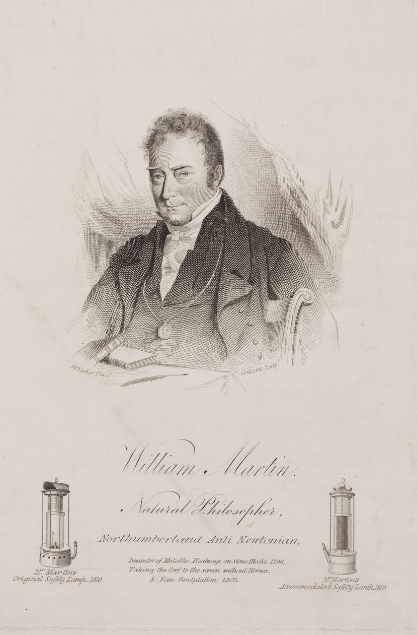 विलियम मार्टिन, अंग्रेजी कवि और भौतिक विज्ञानी, c 1820s द्वारा फ्रेडरिक (एटीआर) बरनार्ड