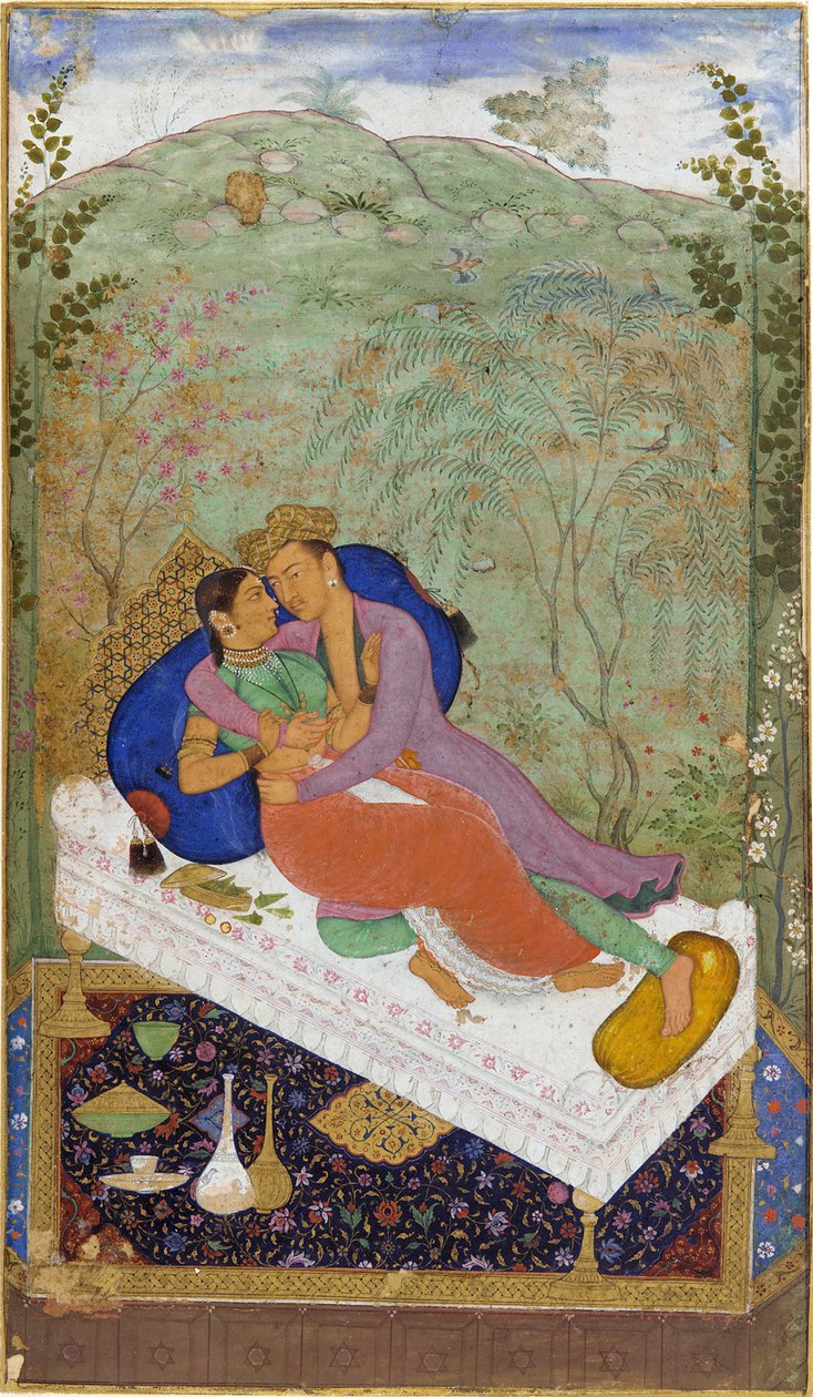 प्रेमी, c1597 द्वारा मनोहर