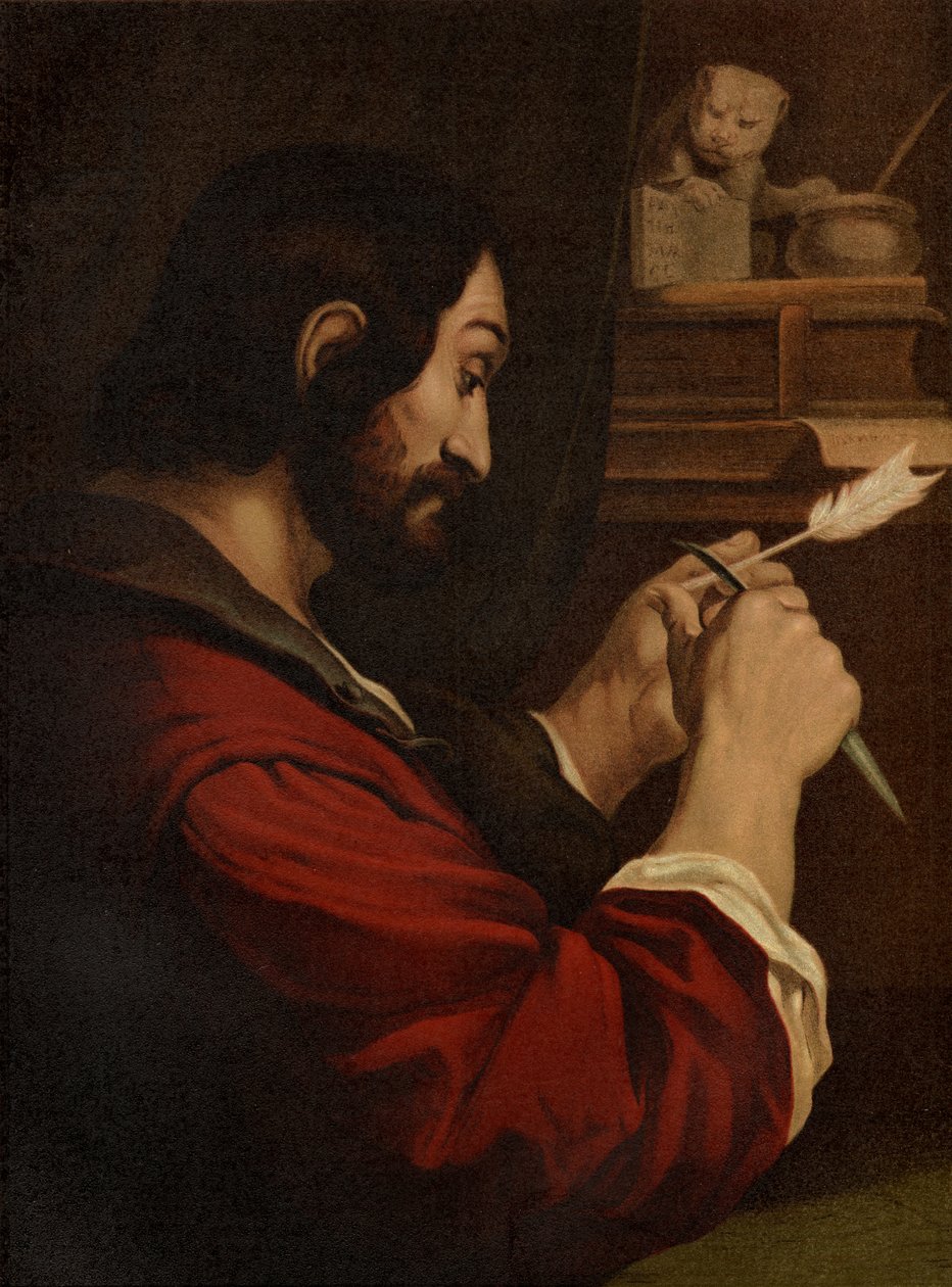 इंजीलवादी मार्क द्वारा Guercino के बाद