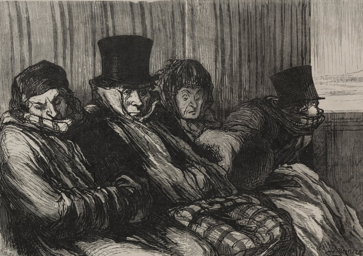  द्वारा Honoré Daumier . के बाद