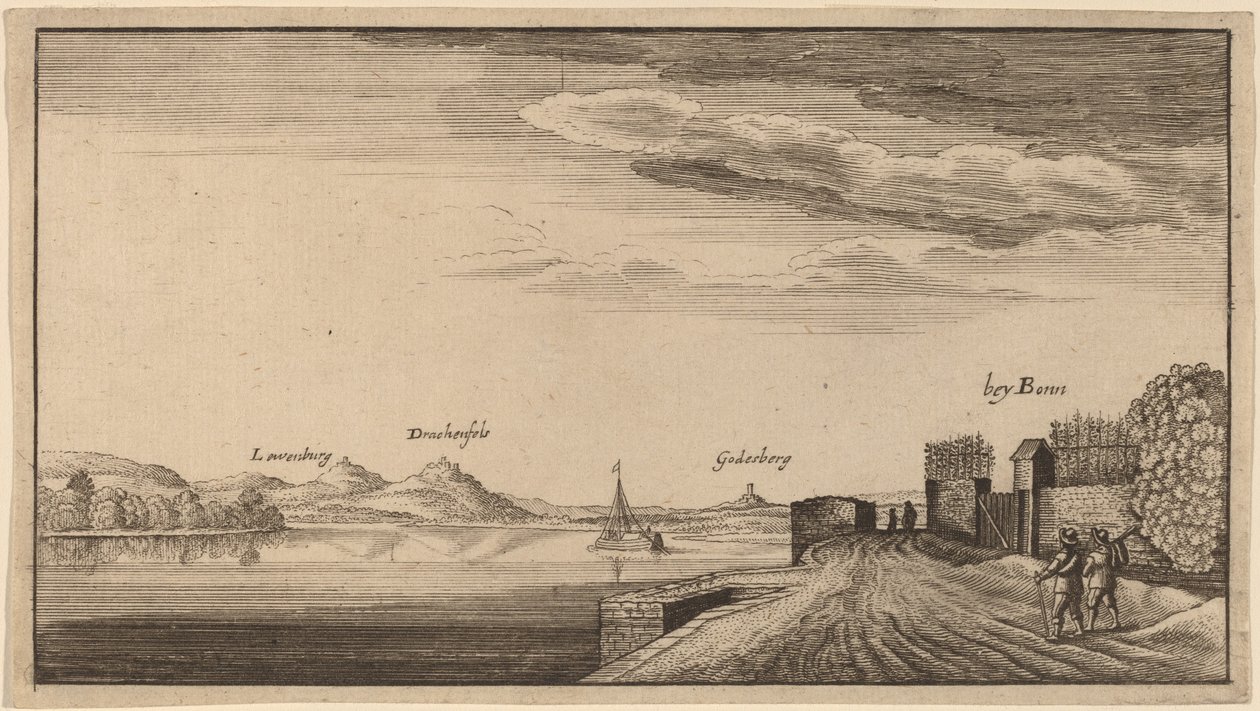 लेवेनबर्ग का दृश्य द्वारा Wenceslaus Hollar . के बाद