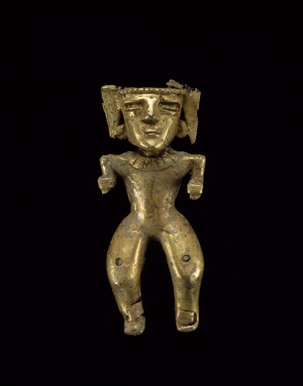 स्थायी आंकड़ा, 200-1600 ई। (सोना) द्वारा सभ्यता Quimbaya