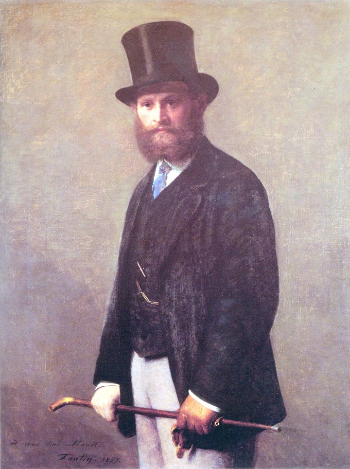 Arddouard Manet का पोर्ट्रेट द्वारा एडोर्ड मैनेट