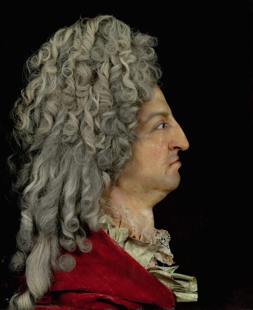 लुई XIV (1638-1715) 1706 (मिश्रित मीडिया) द्वारा एंटोनी बेनोइस्ट या बेनोइट डु सर्सेल