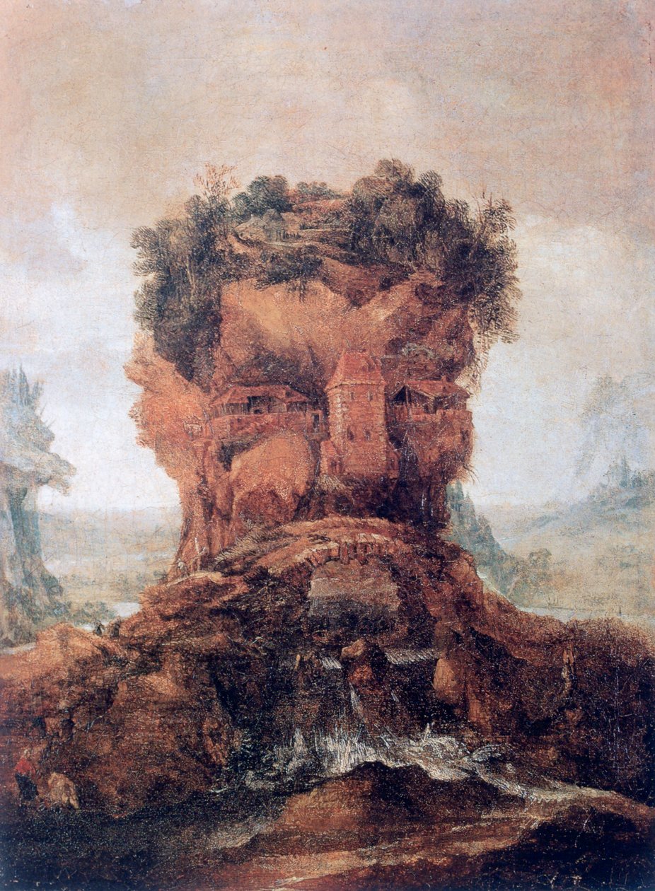 एंथ्रोपोमोर्फिक लैंडस्केप, c1600-1635 द्वारा छोटा जोस डी मोम्पर