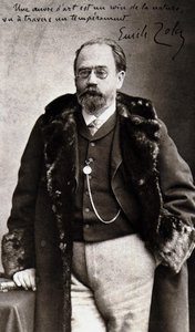नादर द्वारा एमिल ज़ोला का पोर्ट्रेट (1840 - 1902)। द्वारा नादर