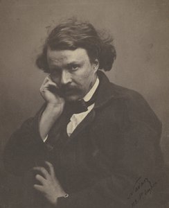 सेल्फ़ पोर्ट्रेट, c.1855 (b/w फ़ोटो) द्वारा नादर