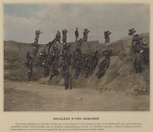 सबलियर पर चढ़ना (रंगीन फोटो) द्वारा (बाद में) फ्रांसीसी फोटोग्राफर