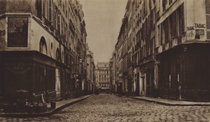 1866 के आसपास रुए डेस मौलिन्स, एवेन्यू डी ल ओपेरा के निर्माण के लिए ध्वस्त (बी / डब्ल्यू फोटो) द्वारा (बाद में) फ्रांसीसी फोटोग्राफर