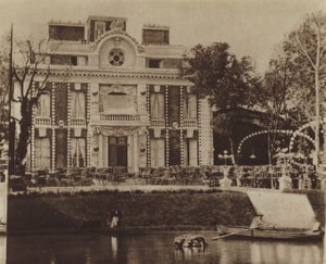 ले चेटो-रूज गार्डन और ग्रोव्स (बी / डब्ल्यू फोटो) द्वारा (बाद में) फ्रांसीसी फोटोग्राफर