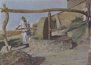 अरब मिल (रंगीन फोटो) द्वारा (बाद में) फ्रांसीसी फोटोग्राफर