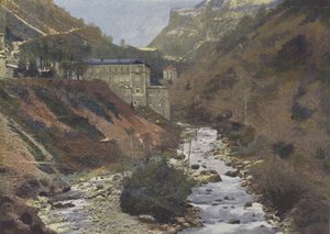 गर्म पानी (रंगीन फोटो) द्वारा (बाद में) फ्रांसीसी फोटोग्राफर
