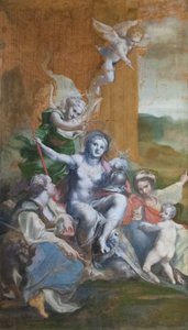 सद्गुण का रूपक द्वारा (c.1489-1534) Correggio