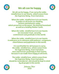 We all can be happy द्वारा जोहाना थिएर