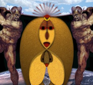 Schwierige Überfahrt (II) (aus der Serie Anima Dannata) द्वारा 