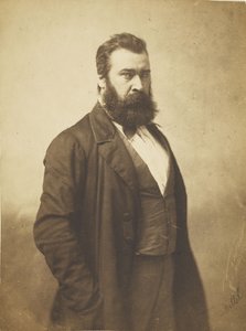 जीन-फ्रांस्वा बाजरा, 1856-58 (कांच के नकारात्मक से नमकीन पेपर प्रिंट) द्वारा नादर