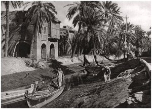 सेराई क्रीक, बसरा, इराक, 1925 द्वारा ए केरीम