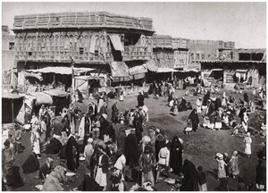 Dijaj बाजार, बसरा, इराक, के लिए बाजार 1925 में। द्वारा ए केरीम
