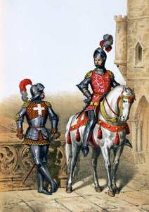 पेरिस में तीरंदाजों के कप्तान और एक घुड़सवार, 15 वीं शताब्दी, 1887