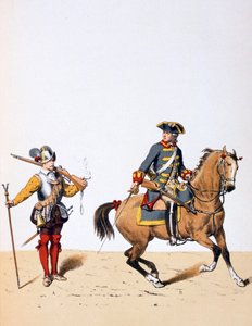 फ्रांसीसी शाही सैनिक, c1750 1887