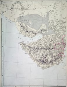 पश्चिमी भारत का नक्शा, 1816