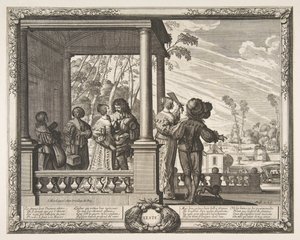 ग्रीष्मकालीन L Summerté, ca. 1637। द्वारा अब्राहम बोस
