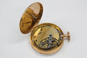 पेरपेटुएल घड़ी का उल्टा, 1783 (सोने का मामला)