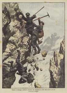पहाड़ों में आपदा, विश्वविद्यालय के प्रोफेसर जो एक यात्रा के दौरान एक हजार मीटर से गिरते हैं