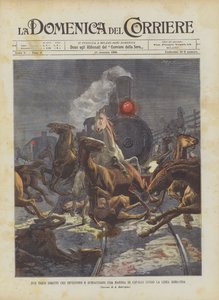 रोम-पीसा लाइन के साथ एक घोड़े की मांडरा में निवेश करने वाली और दो सीधी ट्रेनें