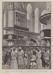 Umberto I ° के लिए मिलान कैथेड्रल में अंतिम संस्कार, 4 दिन