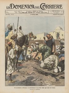 मोरक्को की घटनाओं, सुल्तान के दूतों के लिए एक विद्रोही जनजाति को प्रस्तुत करना