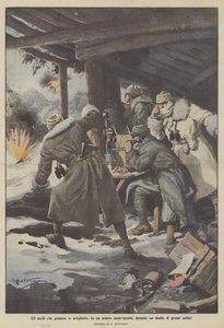 आंखें जो तोपखाने का मार्गदर्शन करती हैं, हमारी एक वेधशाला में, बड़ी तोपों के द्वंद्व के दौरान